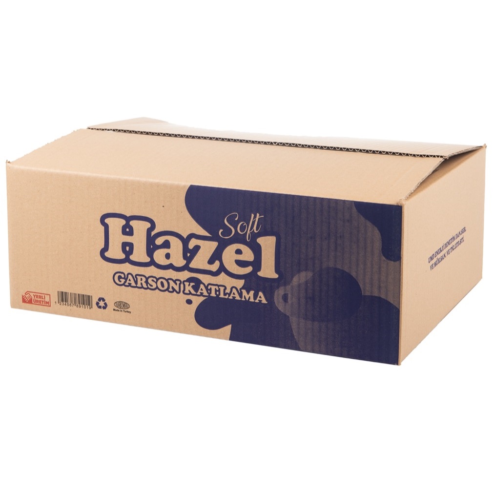 Hazel%20Soft%20Garson%20Katlama%20Peçete%2030x30%20100%20lü%20*12%20li%20Koli