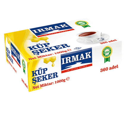 Irmak%20Küp%20Şeker%20360%20Adetli%201000gr%20