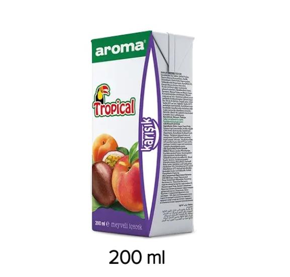 Aroma Tropical Karışık 200ml Pipetli *27’li Koli