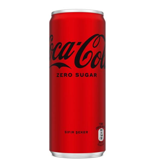 Coca Cola Sıfır Şeker Kutu 330ml *24’lü Koli