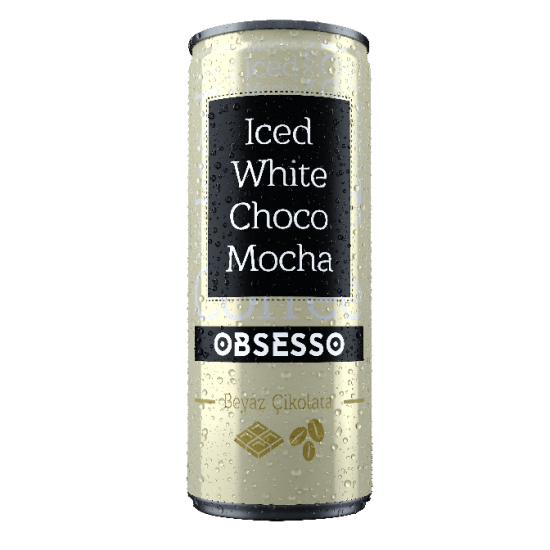 Obsesso Iced White Choco Mocha 250ml *12’li Koli