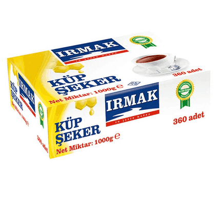 Irmak Küp Şeker 360 Adetli 1000gr 