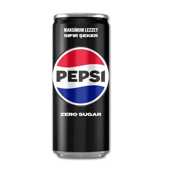 Pepsi Sıfır Şeker Kutu 330ml *12’li Koli