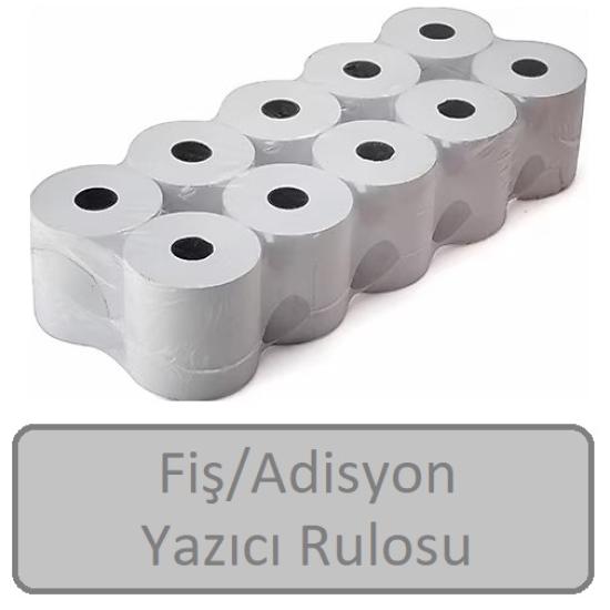 Termal Fiş/Adisyon Yazıcı Rulosu 80x30 *10’lu Paket